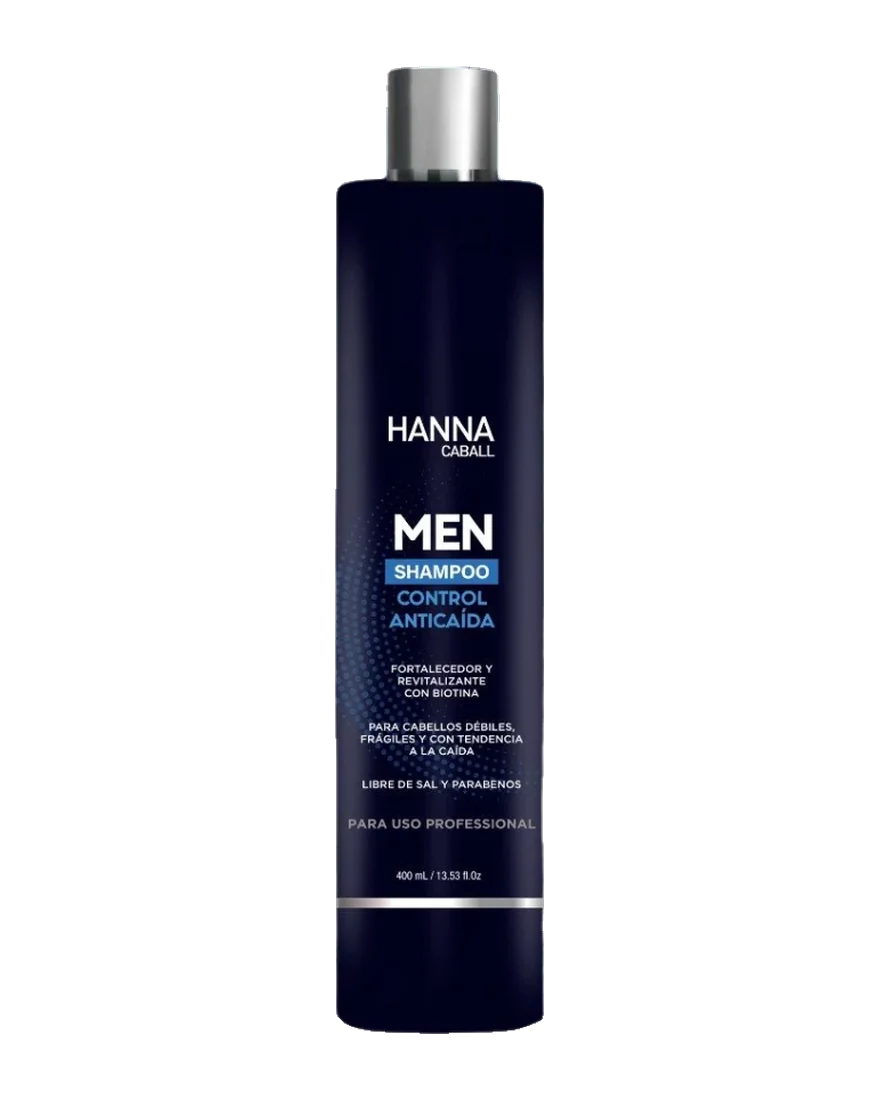 Shampoo Men Control Anticaída · Hanna Caball