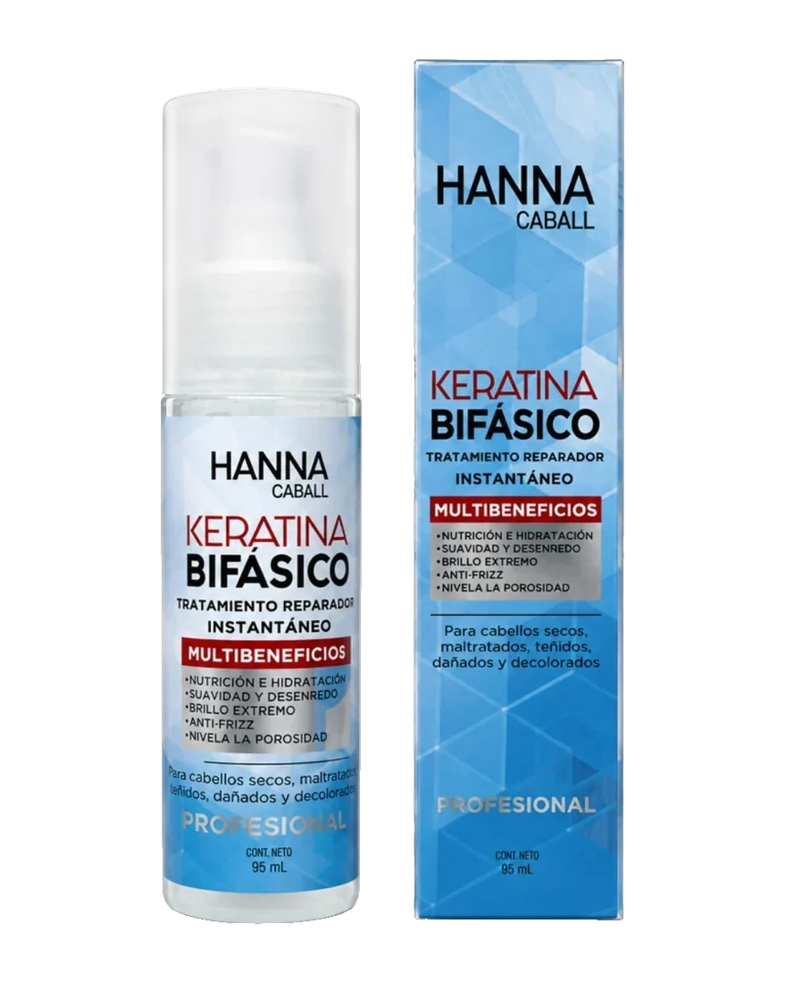 Bifásico Keratina Pura · Hanna Caball