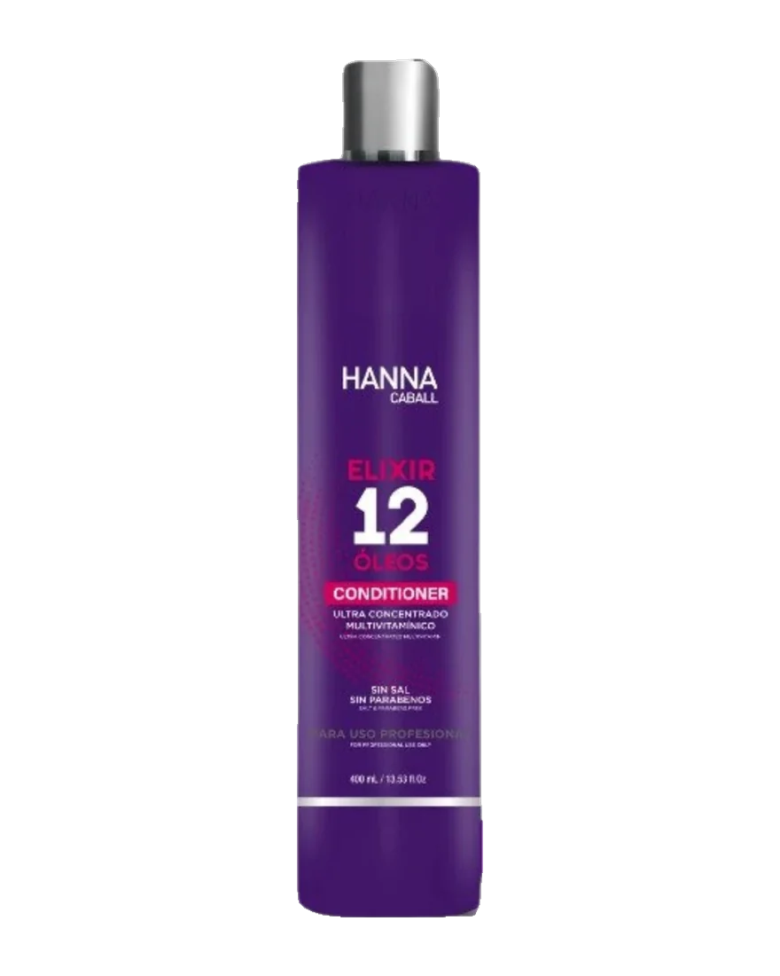 Acondicionador Elixir 12 Óleos · Hanna Caball