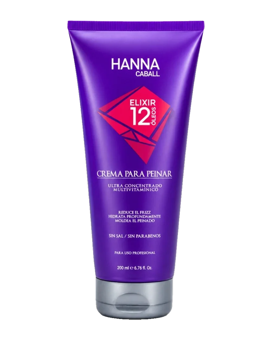 Crema de Peinar Elixir 12 Óleos · Hanna Caball