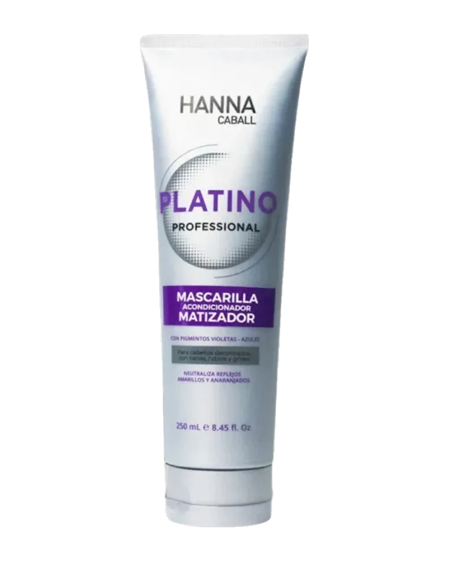 Mascarilla Matizadora Platino · Hanna Caball