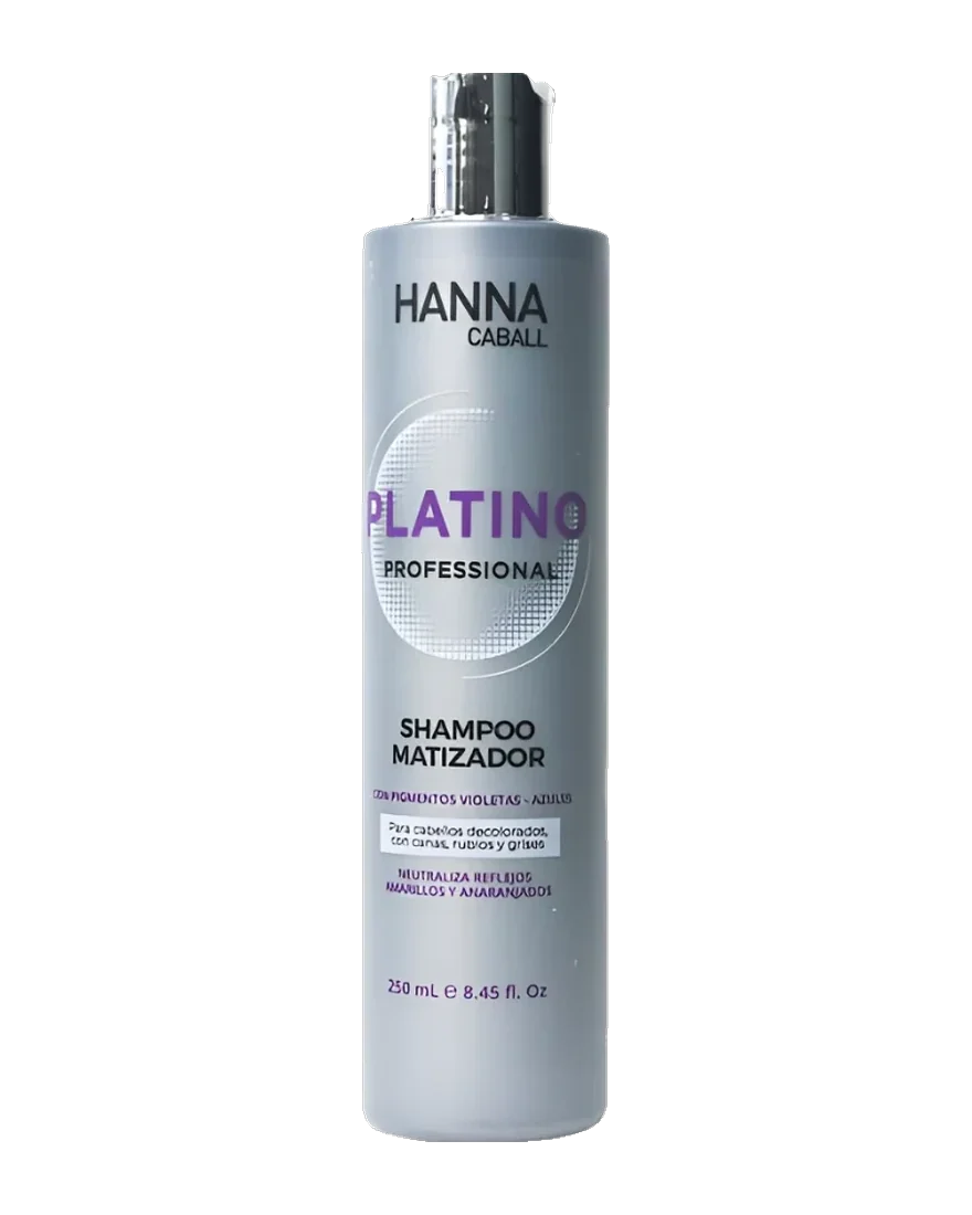 Shampoo Matizador Platino · Hanna Caball