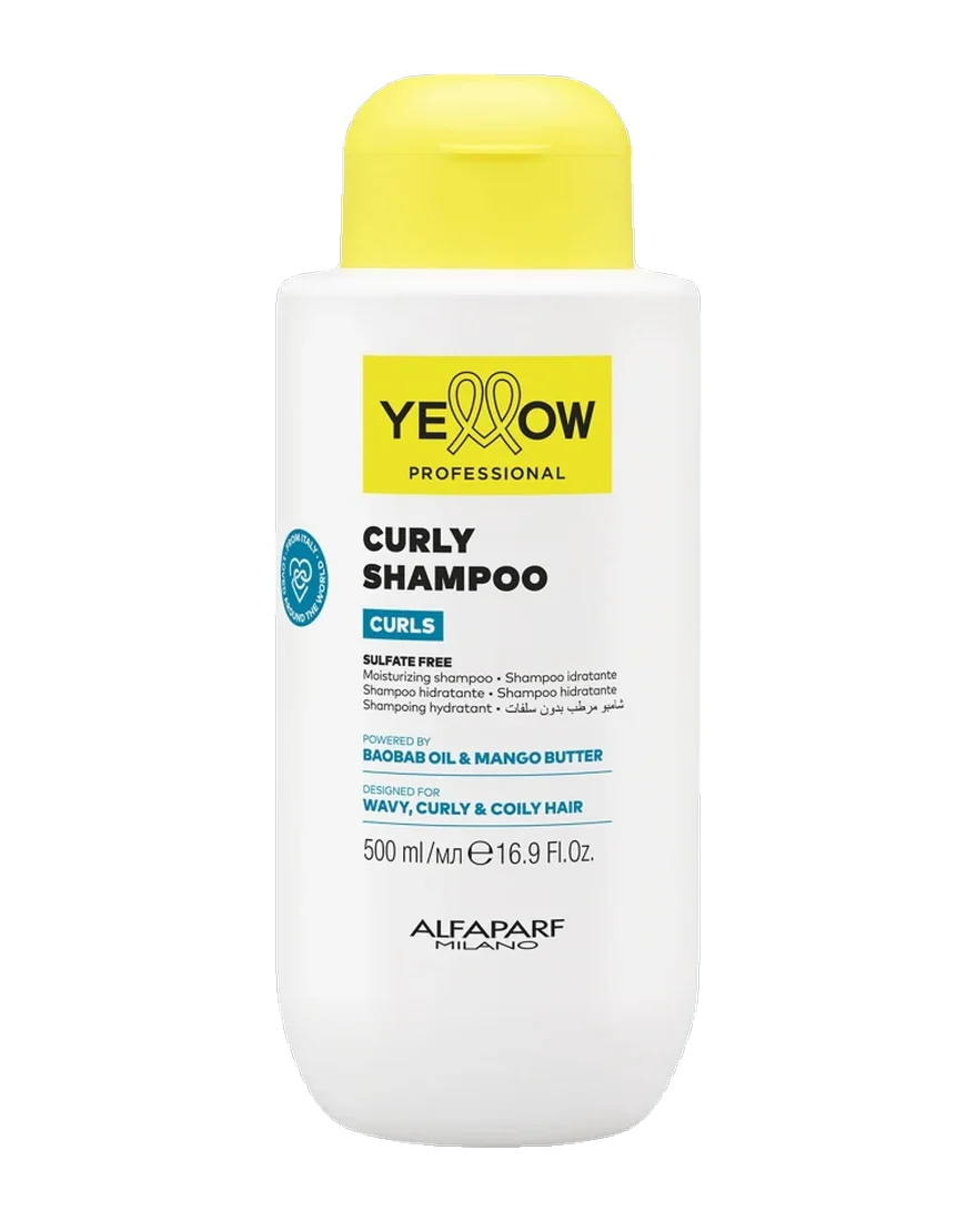 Curly Shampoo · Yellow